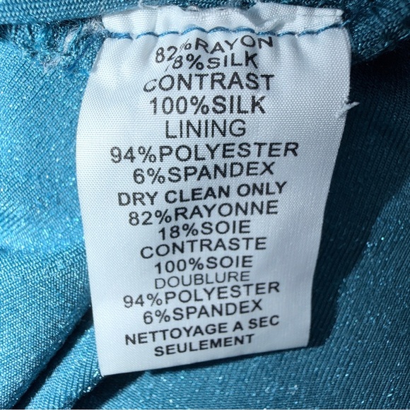 Trina Turk Skies Are Blue one-shoulder velvet dress - Picture 8 of 9